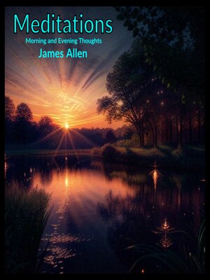 cover image of Meditations--Morning and Evening Thoughts